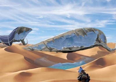 A Glacier in the Desert—Making the Impossible Possible
