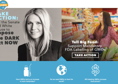 GMO Labeling: Stars Come Out for Just Label It