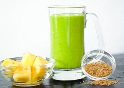 Hemp Milk and Flaxseed Smoothies