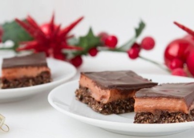 Chocolate-Covered Cranberry Bars