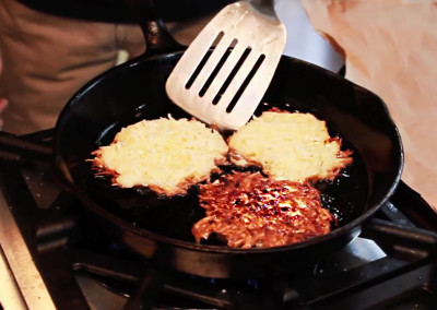 The Trick to Great Latkes? Lots of Love.