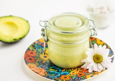 Winter Moisturizing Avocado Facial Mask