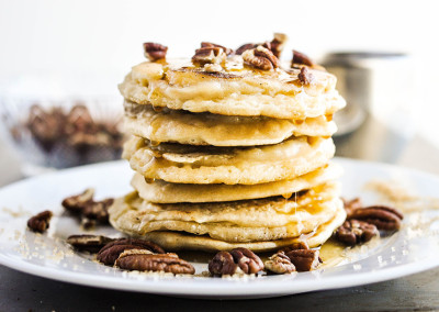 Make Dad’s Day Healthy with Caramelized Banana Pancakes!