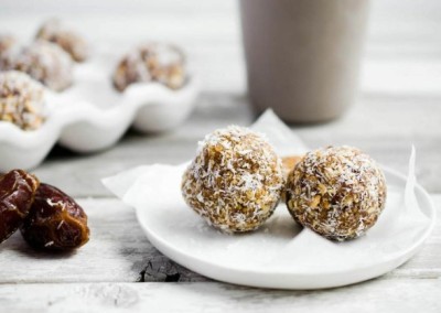 Raw Ginger-Date Energy Balls
