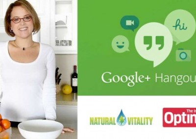 Hangout with Celebrity Dietitian Ashley Koff on May 1st