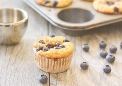 Blueberry Protein Muffins