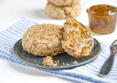 Ancient Grain Meets Rosemary Cheddar Scones