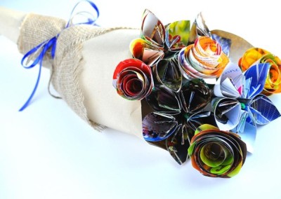 Recycled Flowers that Guarantee a Smile
