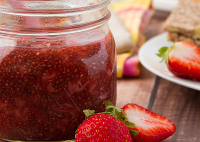10-Minute Strawberry Chia-Seed Jam