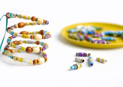 DIY Paper Beads for a Bazillion Art Projects!