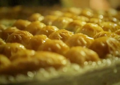 Making Baklava