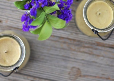 Natural Bug-Repelling Citronella Mint Candles