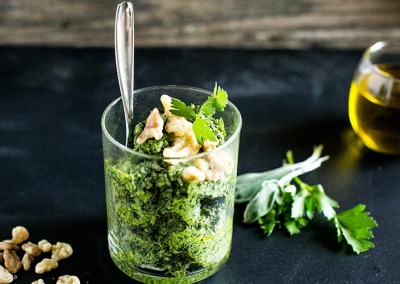Pesto with Garden Sage