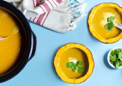 Paleo Goes Asian with Lemongrass Pumpkin Soup