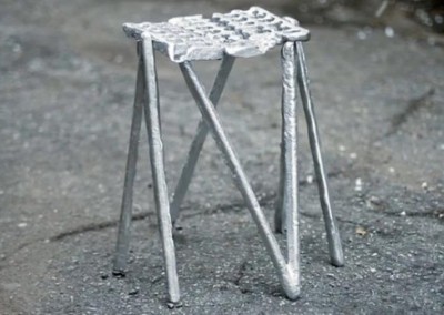 Can City: Aluminum Stools Made from City Waste