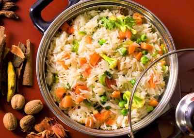 Choose chill-out healthy carbs like  Brown Rice Pulao’s star ingredient