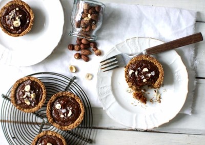 Gluten Free Spiced and Salted Pumpkin Pie Minis