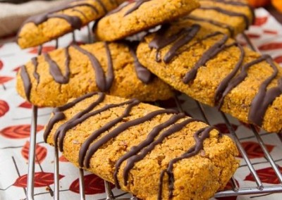 Halloween Treat: Pumpkin Chocolate Protein Bars