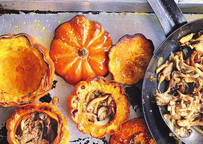 Jack Be Little Pumpkin & Polenta Soufflé