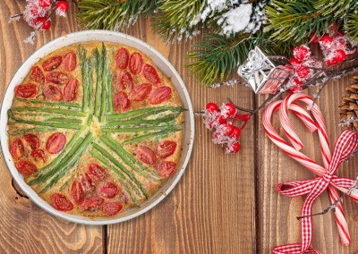 Healthy Holiday Star Frittata