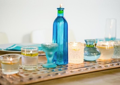Celebrate Hanukkah with a Beautiful DIY Olive Oil Menorah