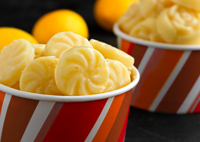 Guiltless White Chocolate Lemon Drops