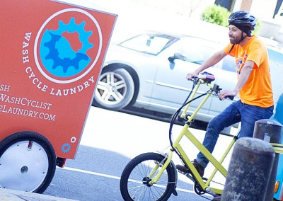 Wash Cycle Laundry: Pedaling Dirty Laundry—the Green Way