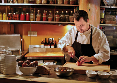 At Black Cat Bistro, the Chef Is Also the Farmer