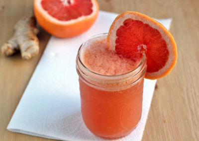 Digestive Bliss: Grapefruit and Ginger Kombucha Mimosa