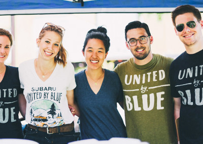 Outdoor Goods Go Not Just Green but Blue