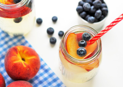Fermented Spritzer with Fresh Summer Fruit