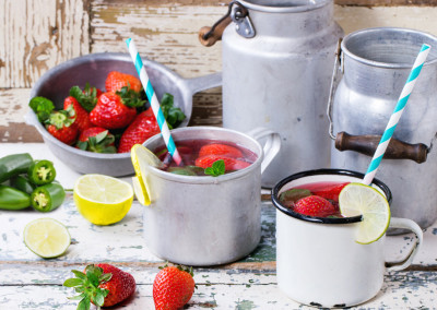 Organic Sandwich Company’s Strawberry Jalapeño Lemonade