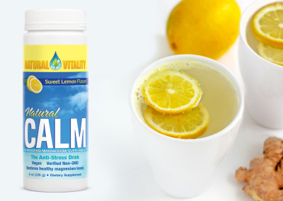 Lemon and Ginger Calming Tonic
