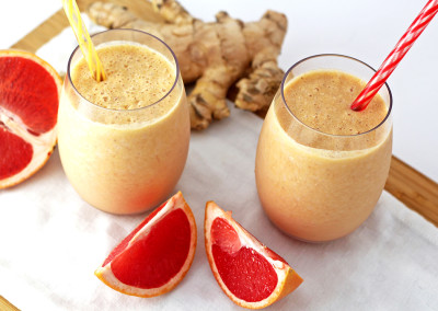 Anti-inflammatory Ginger and Grapefruit Smoothie